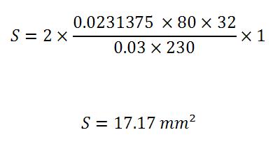 Calcul de la section des câbles CA