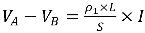 Formule chute de tension