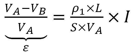 Formule chute de tension